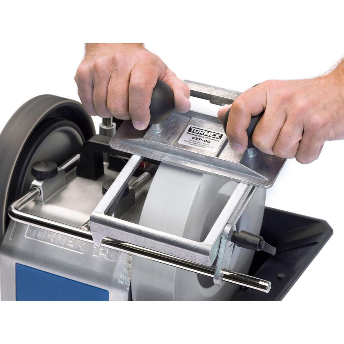 TORMEK - Guía VP-80 para Cuchillas Planas en Afilador T4 y T8