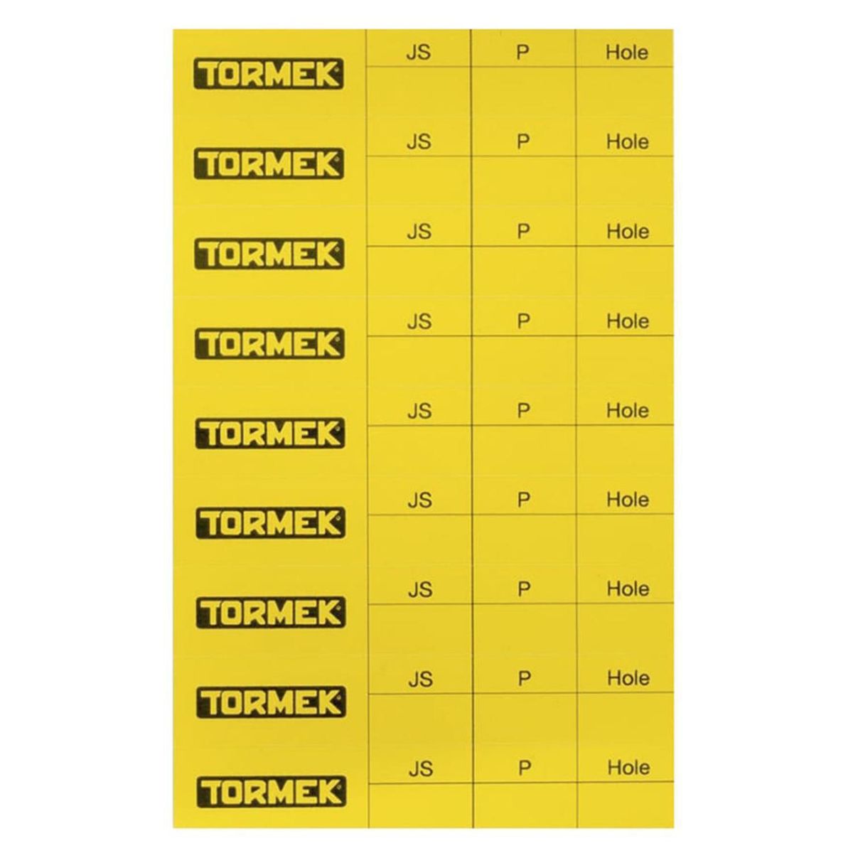 TORMEK - Etiquetas Pl-01 Para Anotación De Ángulos En Gubias