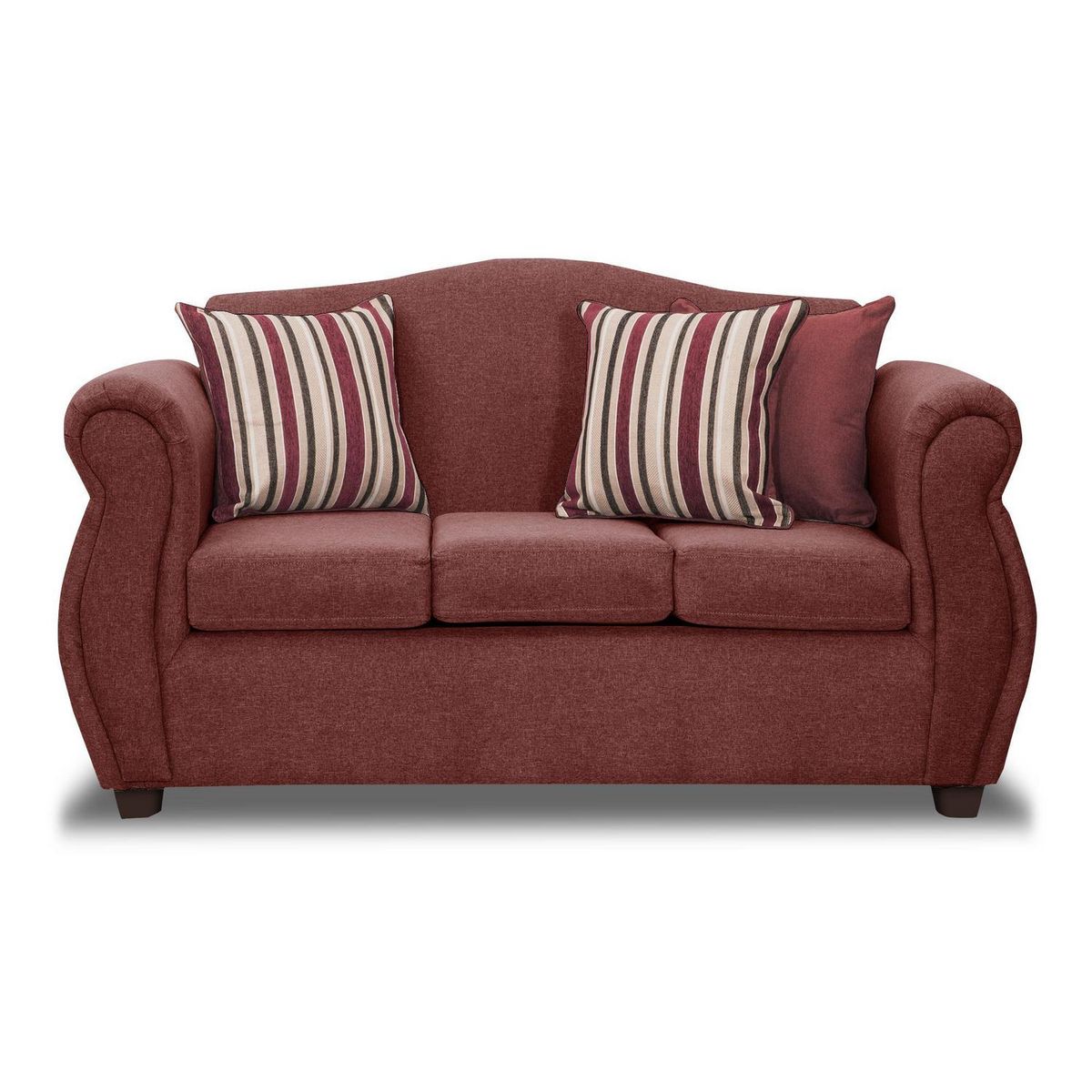 INTERMUEBLES - Living 5 cuerpos Violeta 157x93x83 cm Burdeo