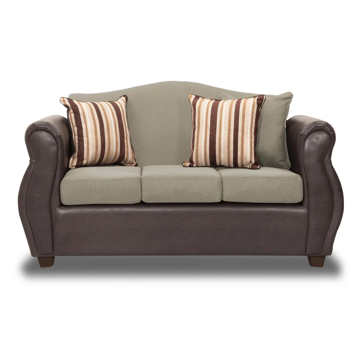 INTERMUEBLES - Living 5 cuerpos Violeta 157x93x83 cm Beige