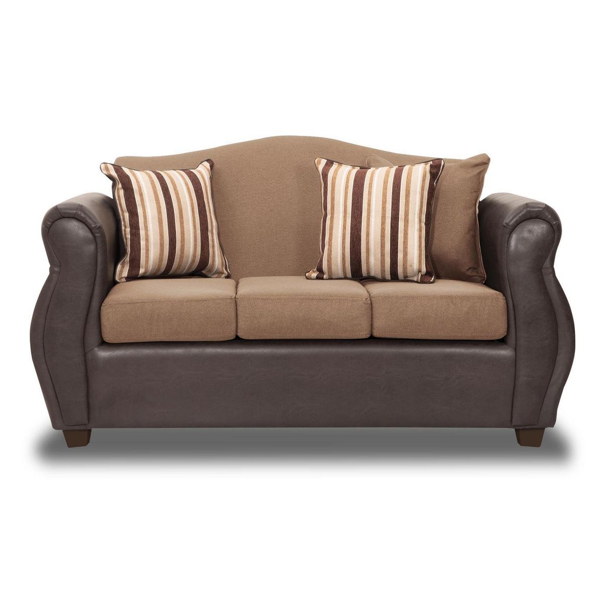 INTERMUEBLES - Living 5 cuerpos Violeta 157x93x83 cm Beige