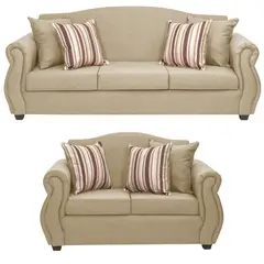 INNOVAMUEBLES - Living 3 cuerpos Violeta 210x93x83 cm Beige
