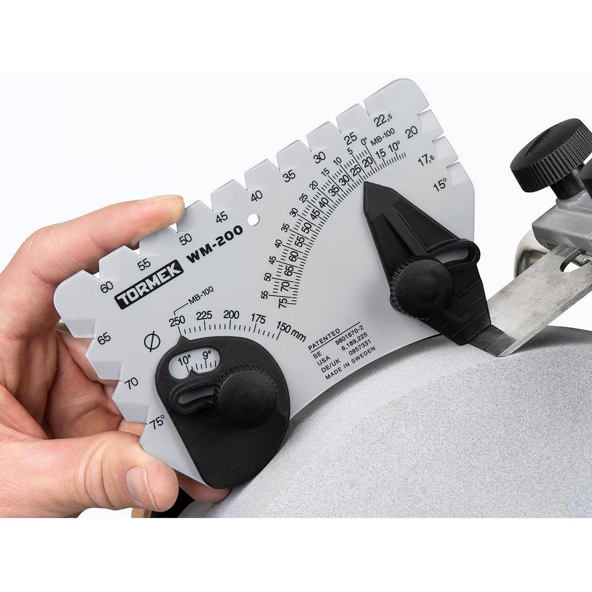 TORMEK - Guía WM-200 para Ángulos en Afilado de Herramientas Manuales