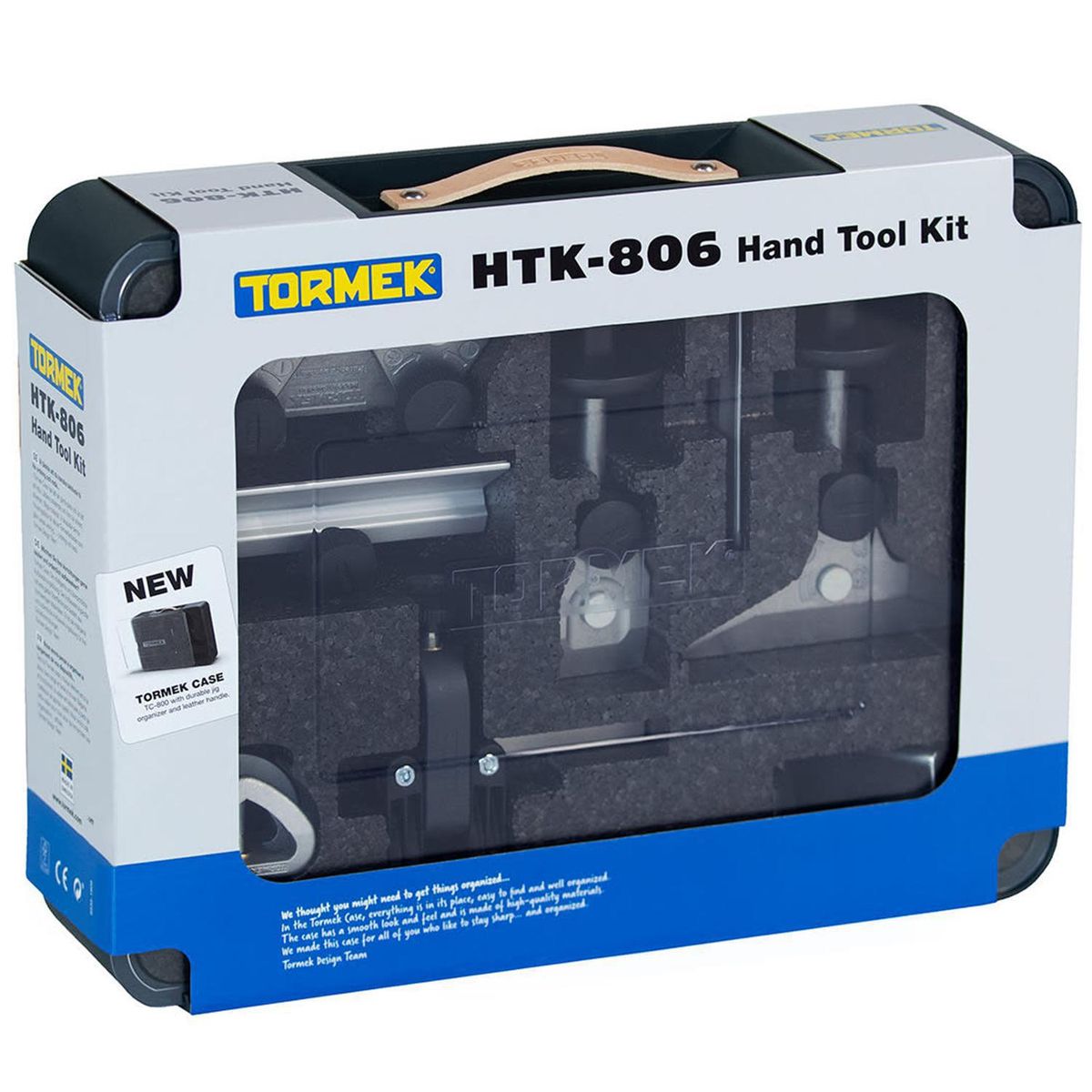 TORMEK - Maletín HTK-806 con Guías para Formones, Tijeras y Cuchillos en T4-T8