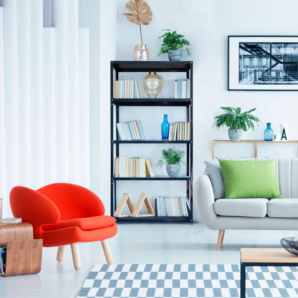 AR SHELVING - Estante Colour Acero 5 Nivel(es) 90x172x30 cm Azul