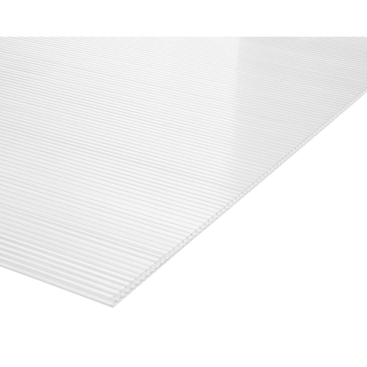 FEMOGLAS - Plancha Policarbonato Alveolar 4 mm 105x290 cm Transparente