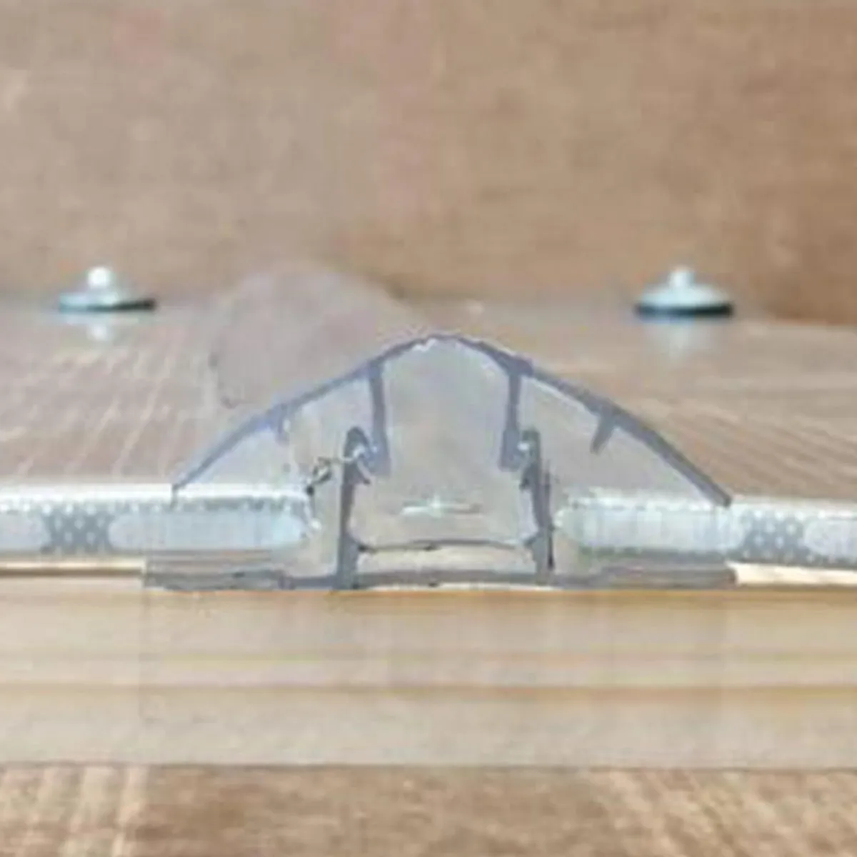 FEMOGLAS - Perfil H Clipeado Policarbonato 10 mm 60x290 cm Transparente