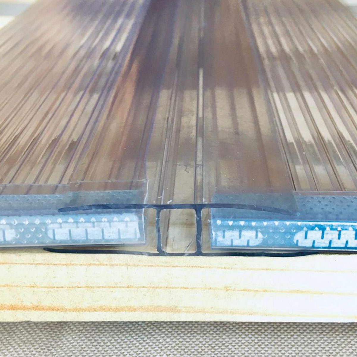 FEMOGLAS - Perfil H Policarbonato 8 mm 60x290 cm Transparente