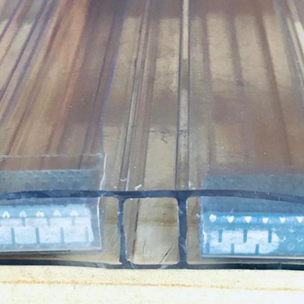 FEMOGLAS - Perfil H Policarbonato 8 mm 60x290 cm Transparente