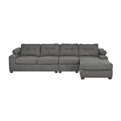 Seccional Santi xl derecho tela gris oscuro yf