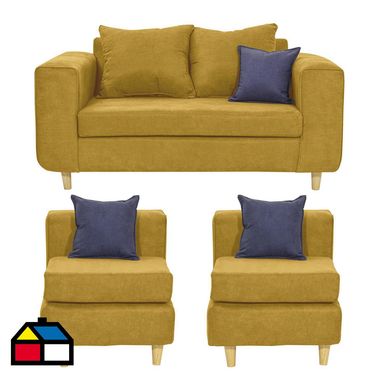 Living 2.1.1 Eagle amarillo calugas azul-amarilla
