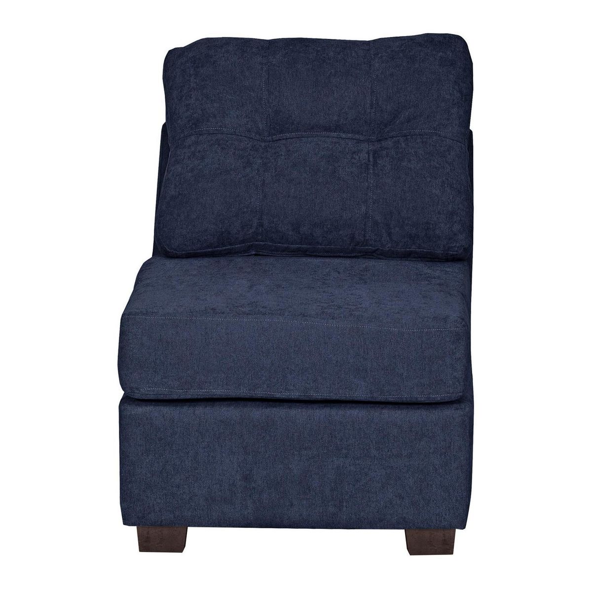 INTERMUEBLES - Sofá Seccional 4 cuerpos Santi 170x95x90 cm Azul