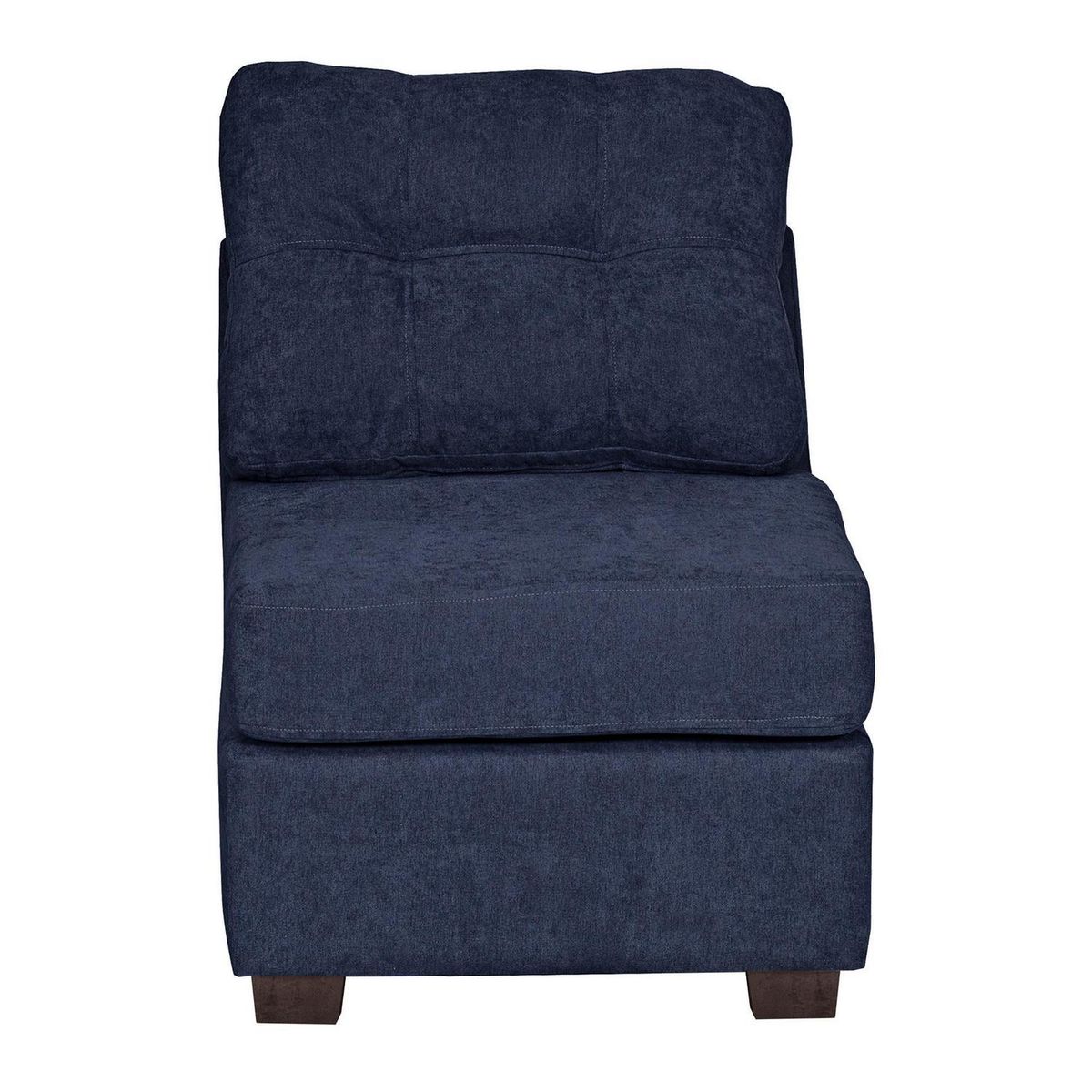 INTERMUEBLES - Sofá Seccional 4 cuerpos Santi 170x95x90 cm Azul