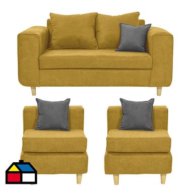 Living 2.1.1 Eagle amarillo calugas gris-amarilla