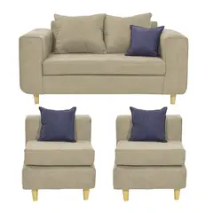 INNOVAMUEBLES - Living 4 cuerpos Eagle 165x81x89 cm Arena