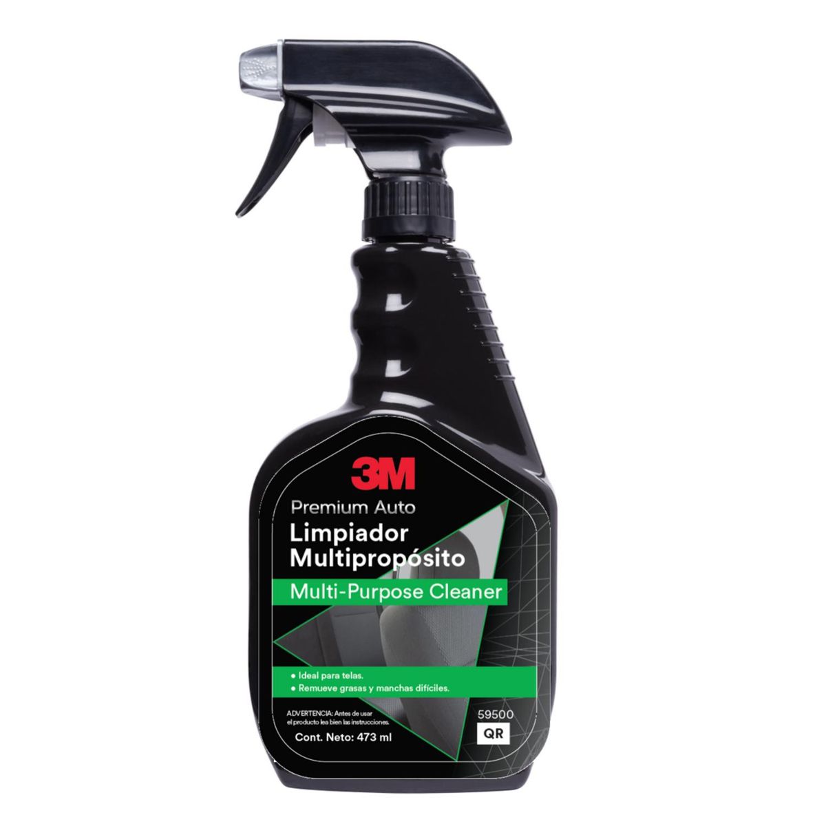 3M - Limpiador Multiuso 3m para Auto 473 ml Remueve Manchas y Suciedad