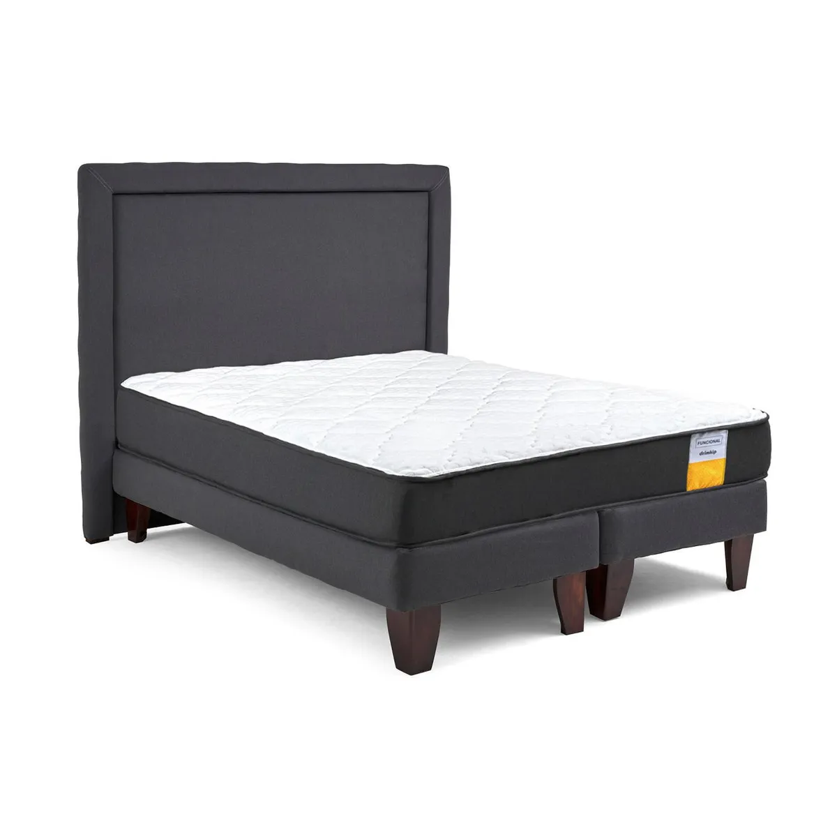 DRIMKIP - Cama Europea funcional super king + respaldo