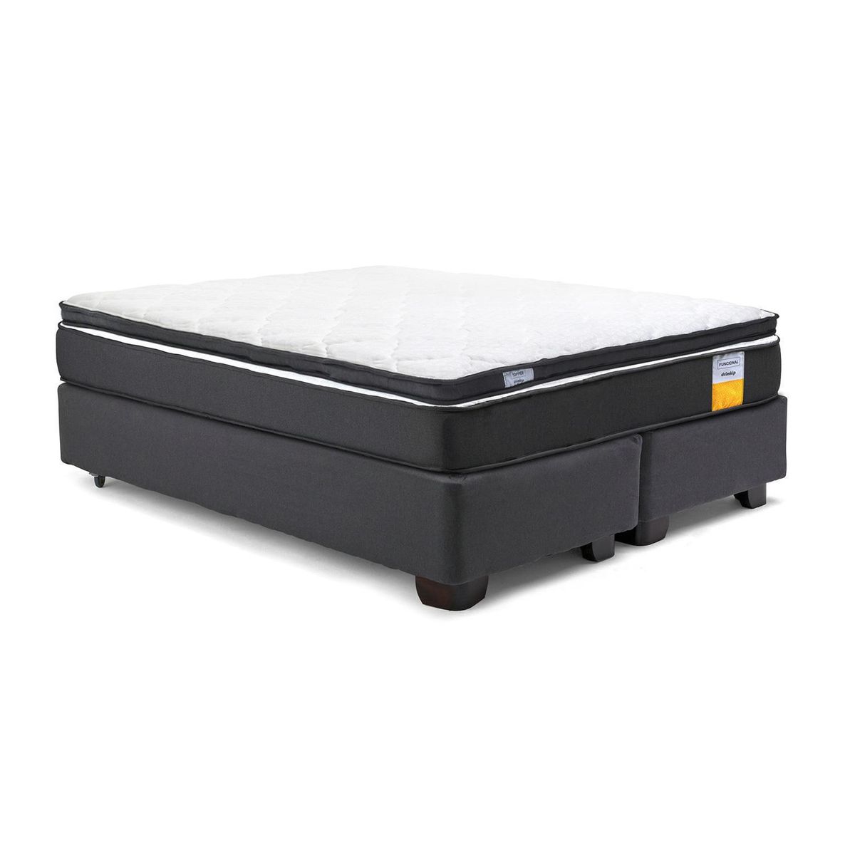 DRIMKIP - Cama Americana funcional super king + topper