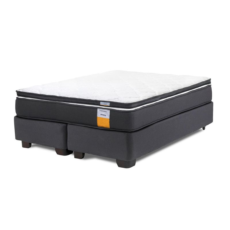 DRIMKIP - Cama Americana funcional king + topper