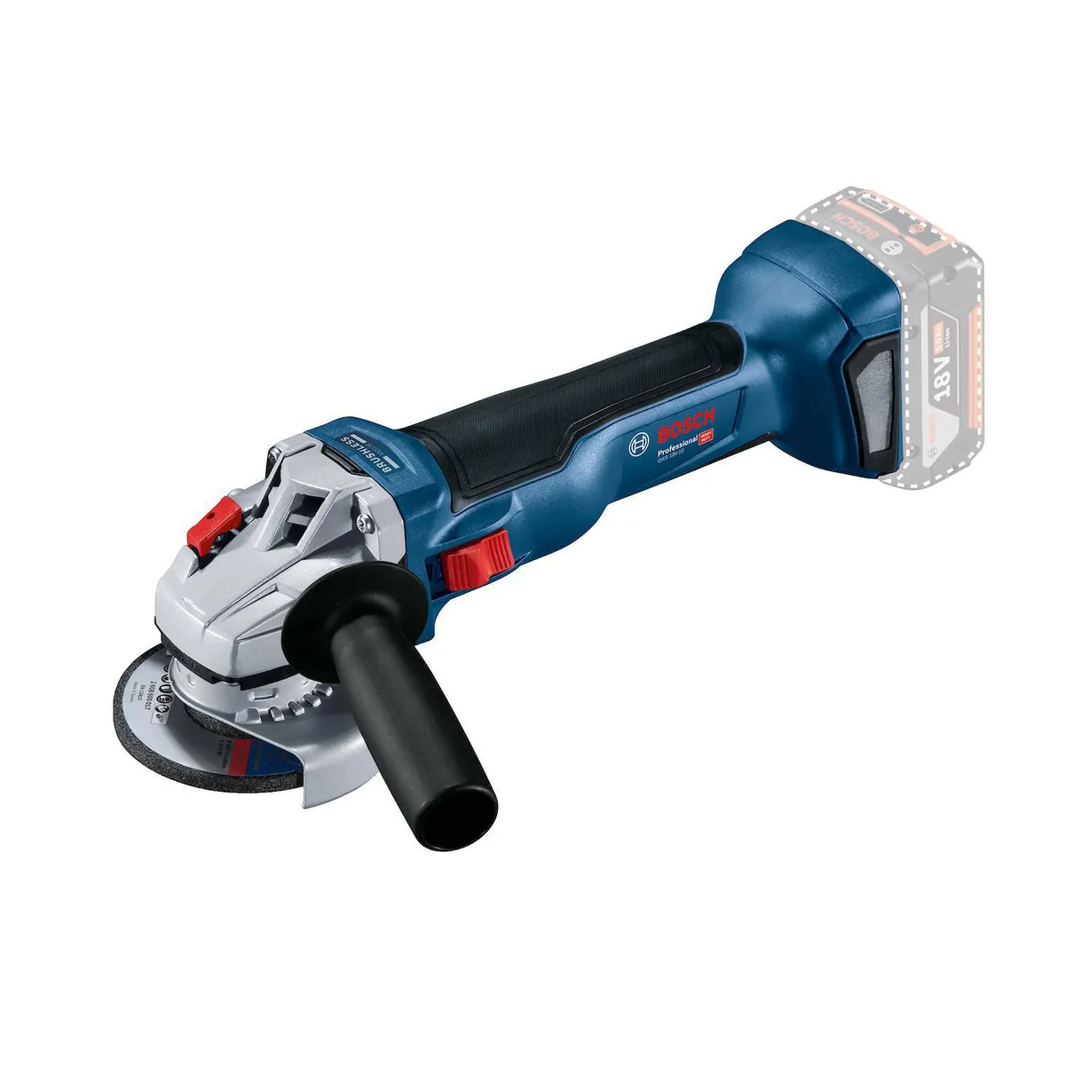 BOSCH - Esmeril Angular a Batería 18V