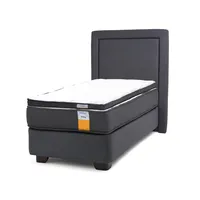 Cama Americana Funcional 1.5 Pl + Respaldo + Topper