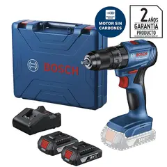 BOSCH - Taladro Inalámbrico Percutor 13 mm 18 V/2 Baterías
