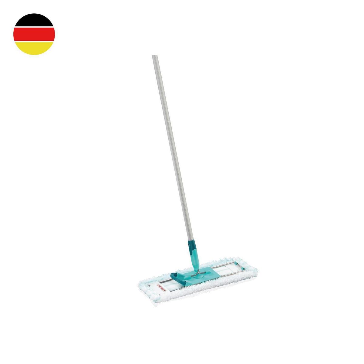 LEIFHEIT - Trapero Dúo Leifheit Clic System con Palo Extensible 1.40 m