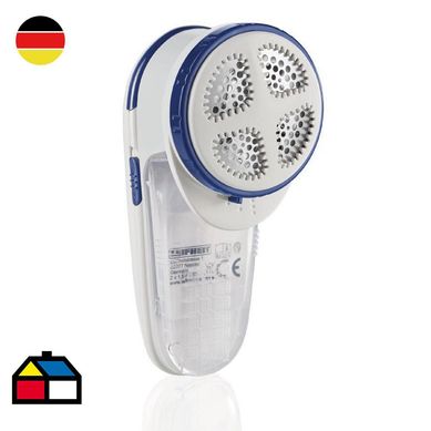 Quitapelusas elctrico con cepillo de limpieza.