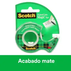 SCOTCH - Cinta Mágica 19 mm x 20.3 m con Dispensador