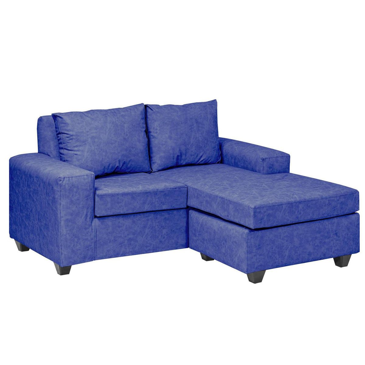 INTERMUEBLES - Sofá Modular 3 cuerpos Kahlo 167x86x80 cm Azul