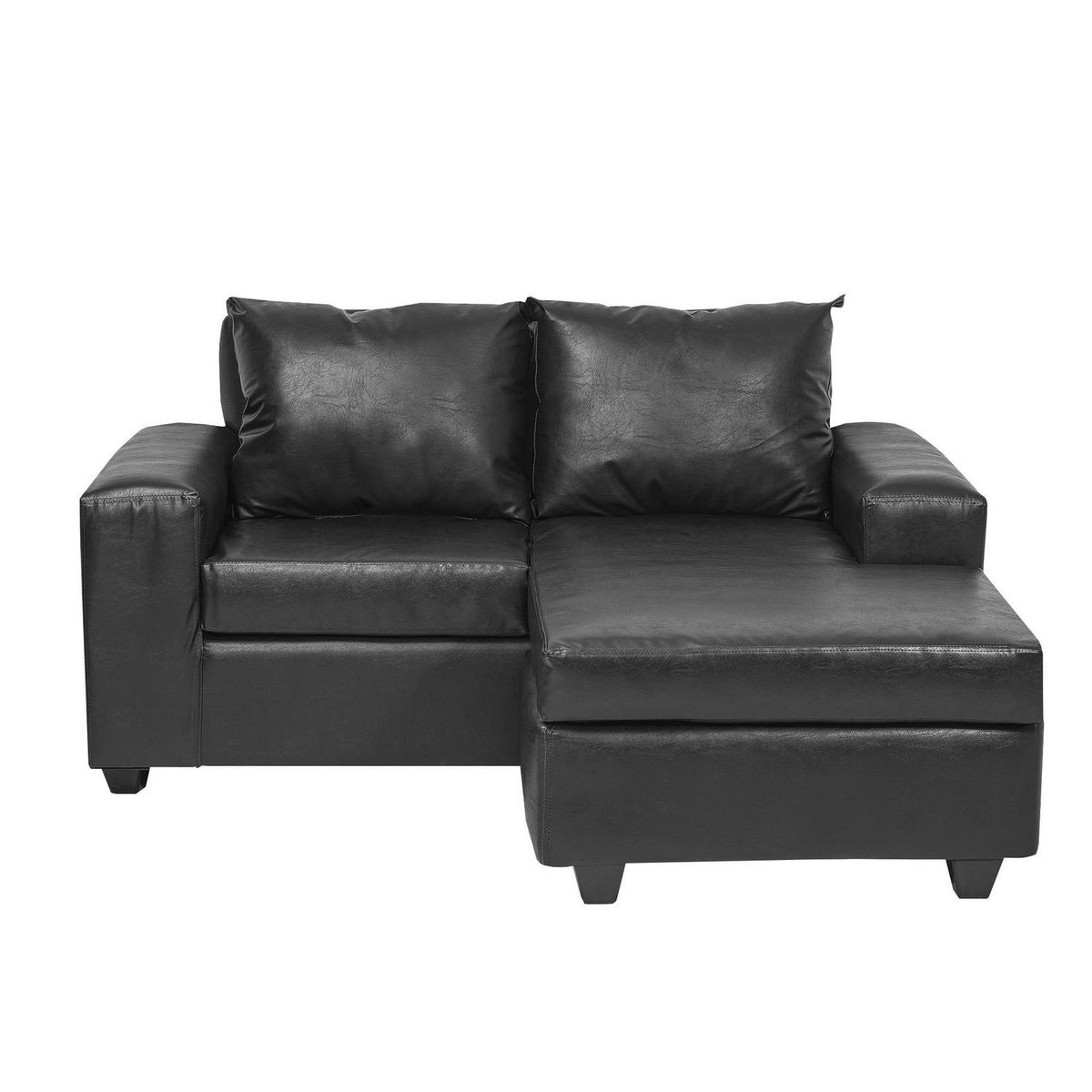 INTERMUEBLES - Sofá Modular 3 cuerpos Kahlo 167x86x80 cm Negro