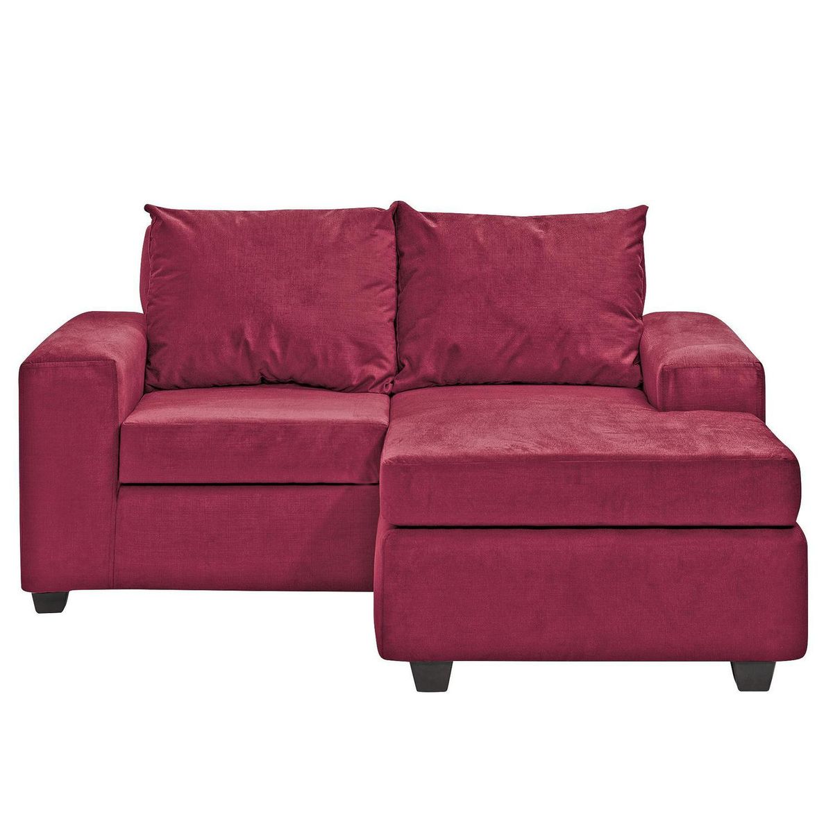INTERMUEBLES - Sofá Modular 3 cuerpos Kahlo 167x86x80 cm Rojo