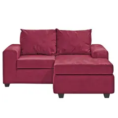 INTERMUEBLES - Sofá Modular 3 cuerpos Kahlo 167x86x80 cm Rojo