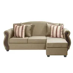 INTERMUEBLES - Sofá Modular 4 cuerpos New Bugambilia 210x93x83 cm Beige