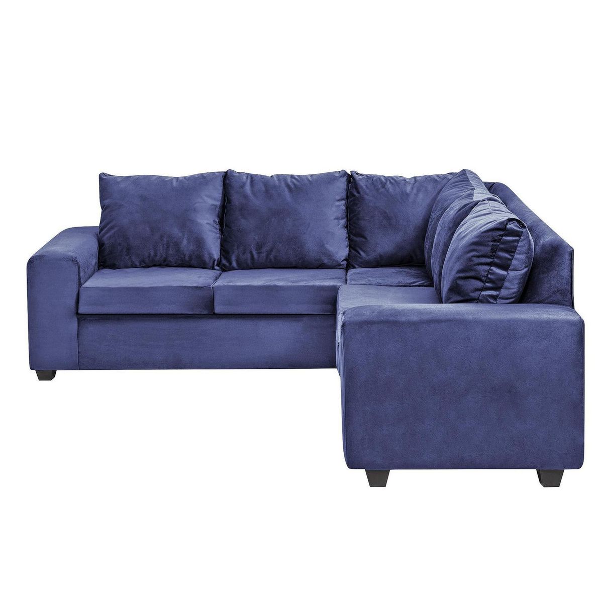 INTERMUEBLES - Sofá Seccional 5 cuerpos Kahlo 220x84x80 cm Azul