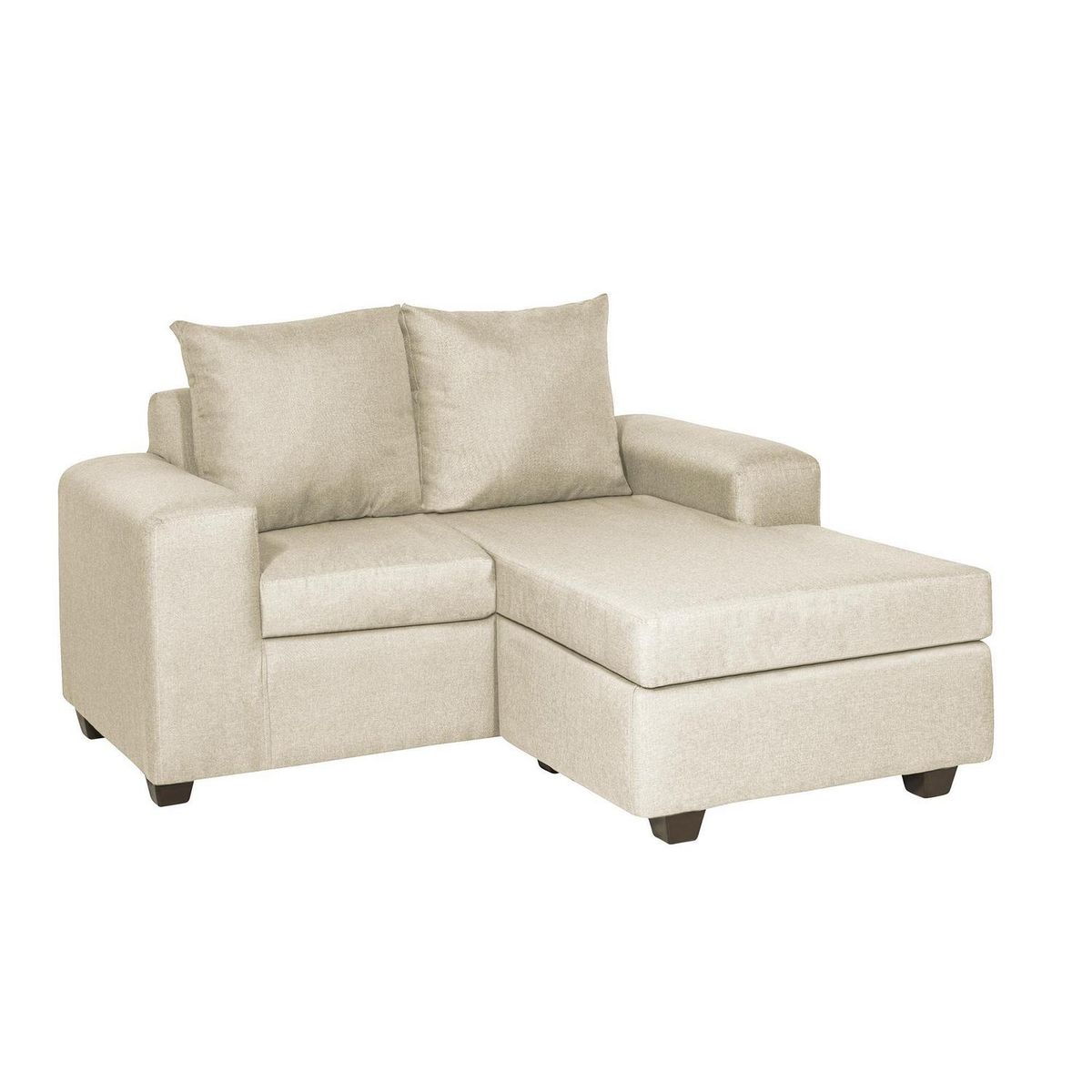 INTERMUEBLES - Sofá Modular 3 cuerpos Kahlo 167x86x80 cm Beige