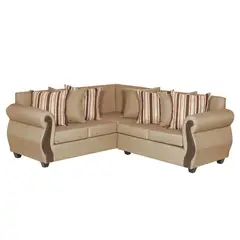 INTERMUEBLES - Sofá Seccional 5 cuerpos New Bugambilia 216x86x81 cm Beige