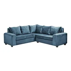 INTERMUEBLES - Sofá Seccional 5 cuerpos Kahlo 220x84x80 cm Azul