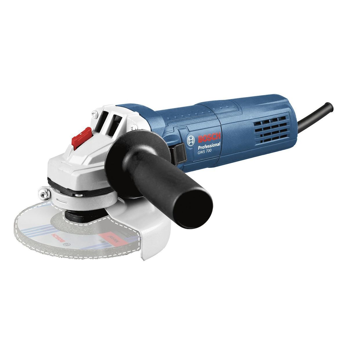 BOSCH - Esmeril Angular Eléctrico 4,5" 710 W + 5 Discos