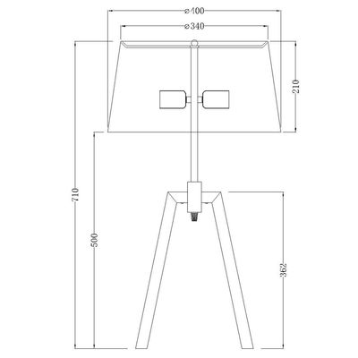 Imagen 2 del producto Pantalla lámpara Sm Treo