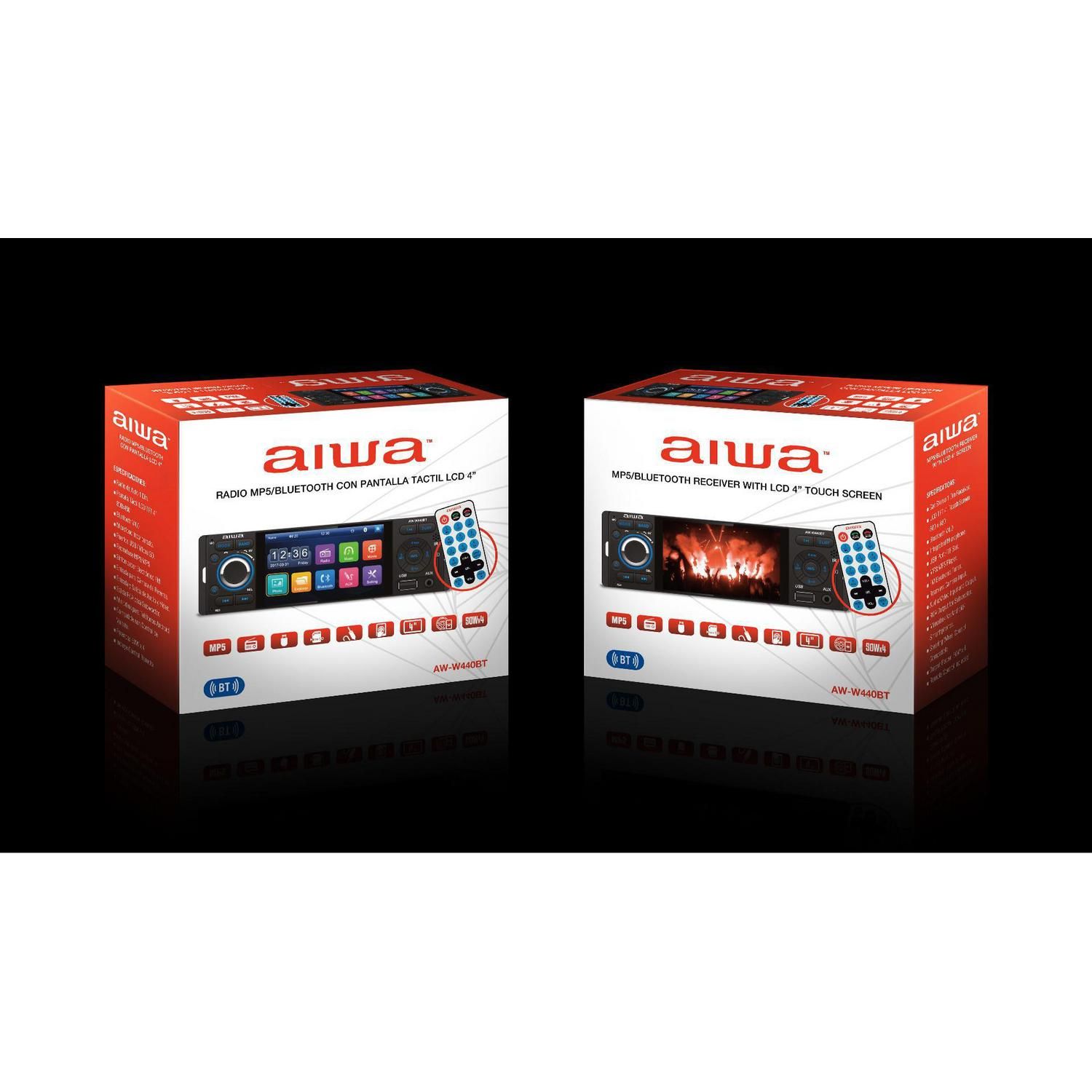 AIWA Radio Pantalla Táctil Aiwa 4