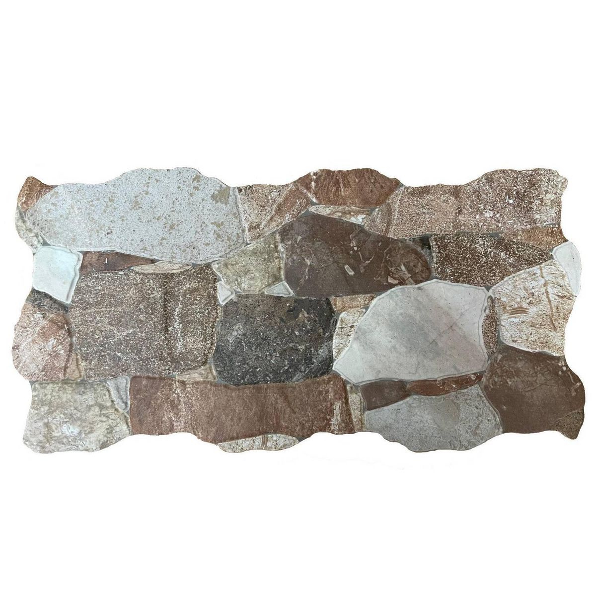 PAMESA - Cerámica 25x50 cm Malaga Multicolor 1.75 m2