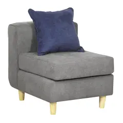 INNOVAMUEBLES - Butaca 1 cuerpo Eagle 62x70x80 cm Azul