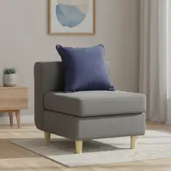 INTERMUEBLES - Butaca 1 cuerpo Eagle 62x70x80 cm Azul