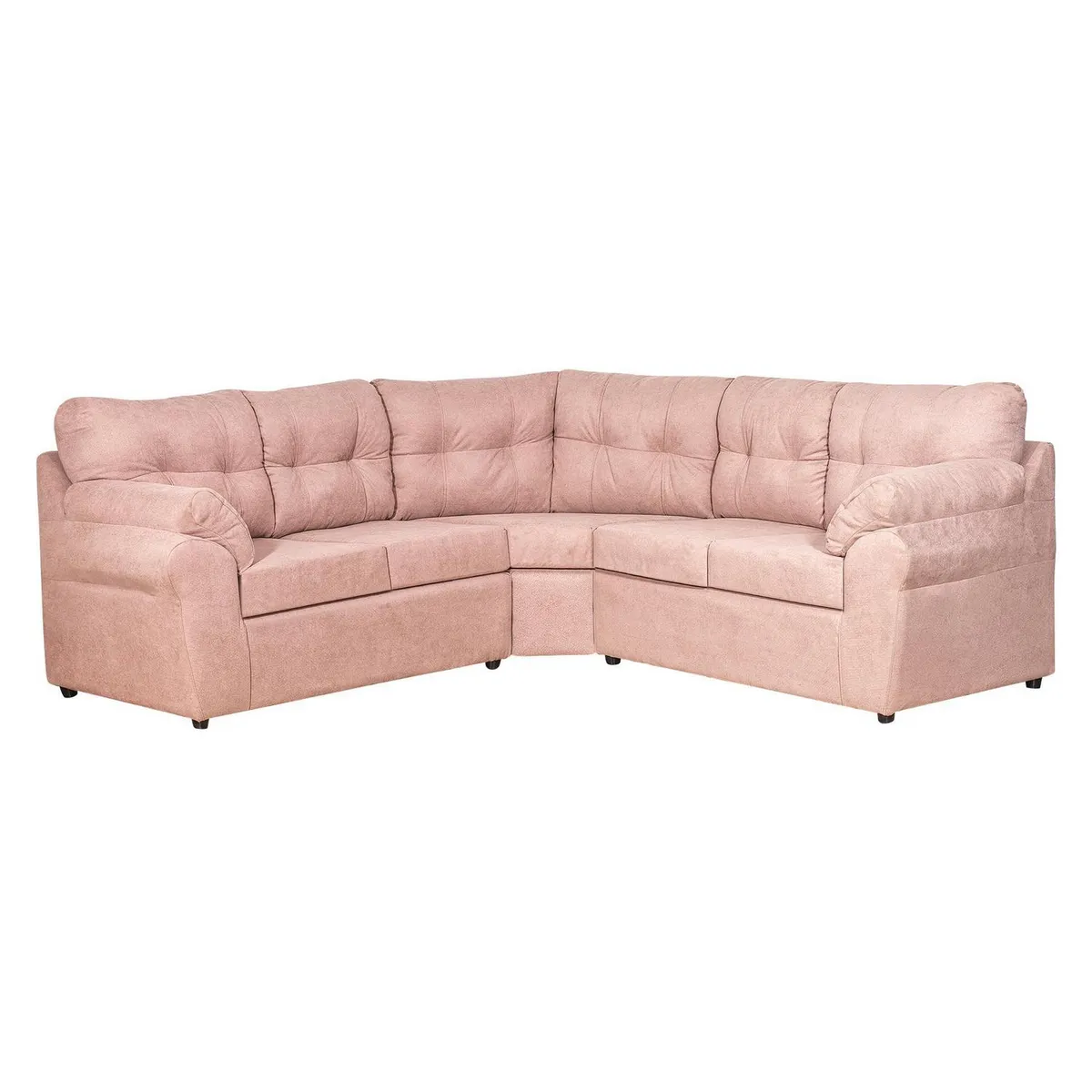 Sofá Seccional 5 cuerpos Atlas 190x90x75 cm Rosado, marca INTERMUEBLES - Foto Principal