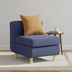 INTERMUEBLES - Butaca 1 cuerpo Eagle 62x70x80 cm Azul