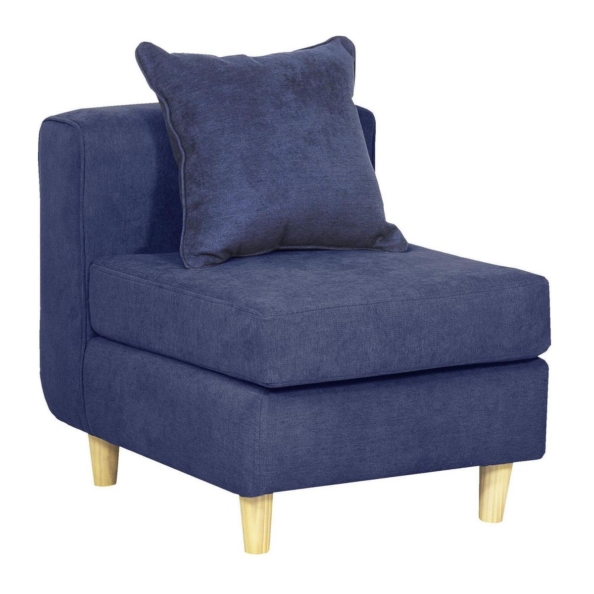 INTERMUEBLES - Butaca 1 cuerpo Eagle 62x70x80 cm Azul