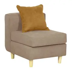 INNOVAMUEBLES - Butaca 1 cuerpo Eagle 62x70x80 cm Arena