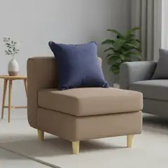 INTERMUEBLES - Butaca 1 cuerpo Eagle 62x70x80 cm Arena