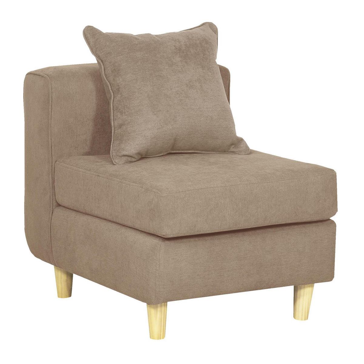 INTERMUEBLES - Butaca 1 cuerpo Eagle 62x70x80 cm Arena